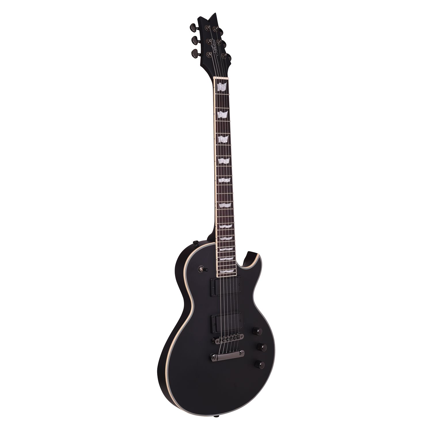 Artist Stealth LP6 Modern LP style Electric Guitar Matte Black