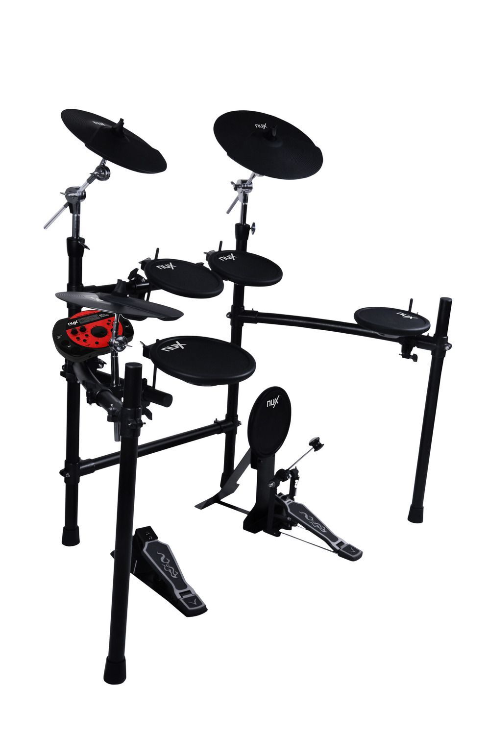 NuX DM3 Electric 8 Piece Electronic Drum Kit + Amp and Stool Nux