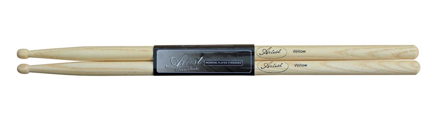 DSW5BD Willow Drum Sticks with Wooden Tips - 5B Oval - 12 Pairs DSW5BD Willow Drum Sticks with Wooden Tips - 5B Oval - 12 Pairs