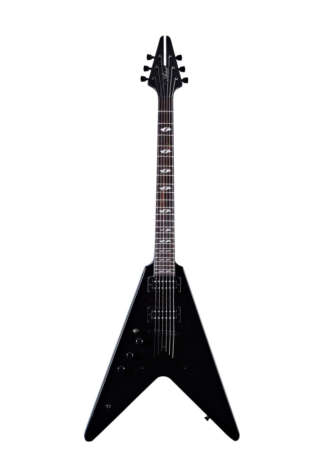 Artist WARBIRDL Left Hand Flying V Electric Guitar, Set Neck 24 frets, StringThruBody
