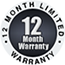 12 month warranty