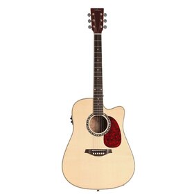 DS120CEQ Solid Top Dreadnought Size Acoustic Guitar