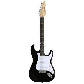 STBK Black ST Style Electric Guitar