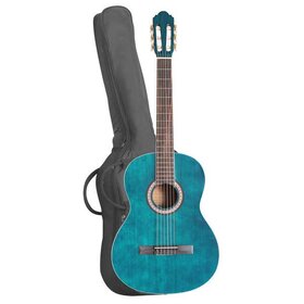 CL44 TBB Full Size 39 Classical Guitar Blue