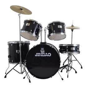 DK522BK 5 Piece Drum Kit Black