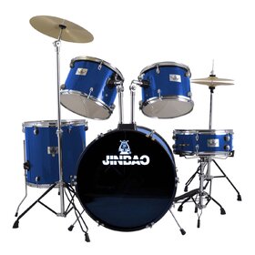 DK522BL  5 Piece Drum Kit Blue