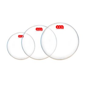 3PCDBLF 3 Piece Drum Skin/Head Pack 10 12 14 Double Ply