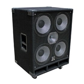 B410T - Bass Quad Box Speaker Cab / Cabinet 4 x 10 Inch Speakers