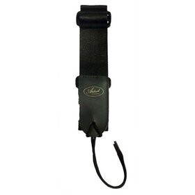 L102 Black Webbing Guitar Strap