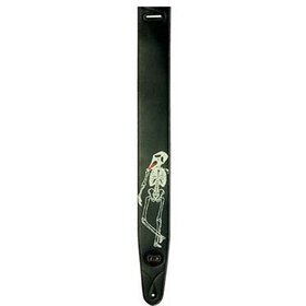 9915 Guitar Strap with Skeleton  Graphic