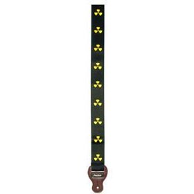 3323 Guitar Strap with Radio Active Graphic