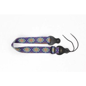 5227 Guitar Strap With 2 sided Skull & Bones Graphic