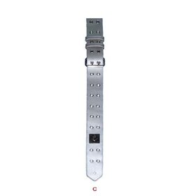 563 Faux Leather Guitar Strap with Metal holes