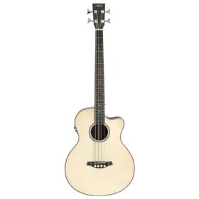 ABJ50CEQ Acoustic Electric Bass Guitar Cutaway Pickups