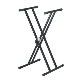 KS002 Height Adjustable Keyboard Stand Double Braced