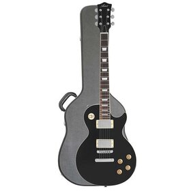 LPBK+C Black Les Paul Style Guitar With Case