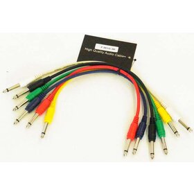 P103M 6 Colour Coded 30cm Patch Cables