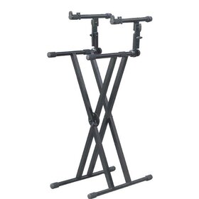 KS013 Double Tier / Double Braced Keyboard Stand