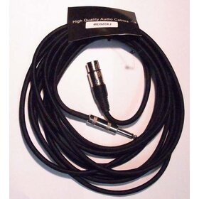 MCD20XJ 20ft/6M Mic Cable / Lead | XLR to Jack 1/4"