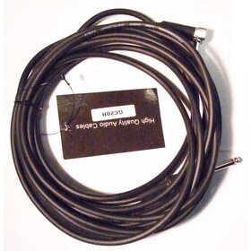 GC20R 20ft / 6M Guitar Lead / Cable with Double Heat-shrink & Right Angle Plug