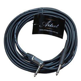 GC30R 30ft/9M Guitar Lead / Cable - Double Heat-shrink (1 Right Angle Jack)