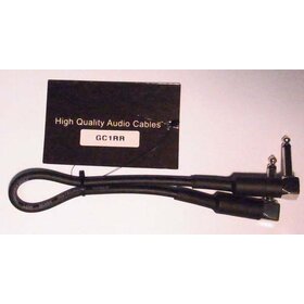 GC1RR  1ft/30cm Guitar Patch Lead with Double Heat Shrink