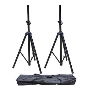 SSPACK002 2 x Extra Heavy Duty Speaker Stands with bag
