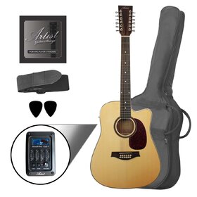 LSP12CEQ NT - 12 String Acoustic Electric Guitar Package