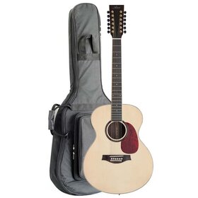 JM150-12L  12 String Solid Top Left Hand Jumbo Acoustic Guitar 
