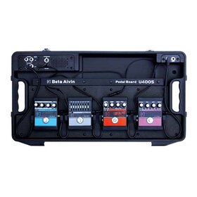 U400S - Guitar Effects Pedal Board - Case fits 4 FX pedals