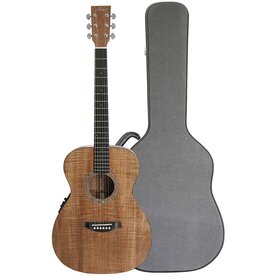 BDOM10+C Tasmanian Blackwood OM Acoustic Electric Guitar & Hard Case