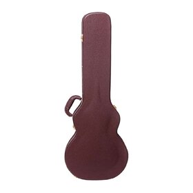 LP500BR Brown Arch Top Guitar Hard Case(Lockable) - Fits Gibson Les Paul 