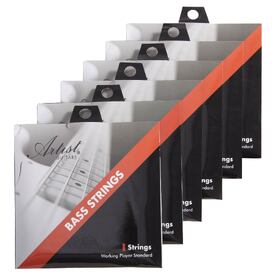 BST50105 Bass Guitar Nickel Strings  - 6 Pack 