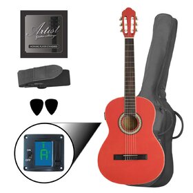 CL44 PK Value Pack Full Size 39 Classical Guitar Pink