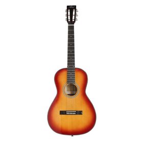 OO125EQ Sloted Headstock Solid Top Sitka Spruce Acoustic Parlour Guitar