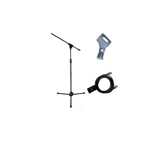 MIC STAND PACK (XLR-XLR) - Mic Stand, Clip and Cable