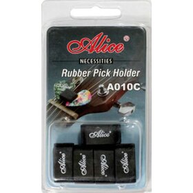 A010CP Rubber Pick Holder Clamshell Package (5pcs)