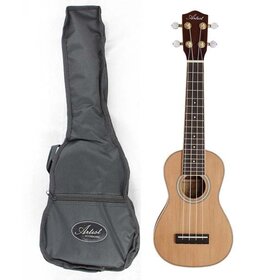 UKS100 Solid Top Soprano Ukulele with Bag 