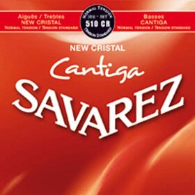 SAV510CR Savarez Cristal Cantiga Classical Guitar Strings Normal Tension