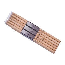 DSO2BN 12  Pairs of Oak Drum sticks with Nylon Tips