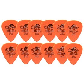 JD418R0.60 Dunlop Tortex Guitar Pick Orange .60mm/ 12 Pieces