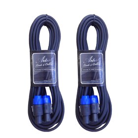 SS30 2 Pack | 30ft/10M Speaker Cable / Lead | Speakon to Speakon
