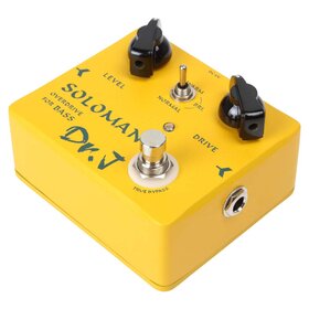 Dr. J D52 Soloman Bass Overdrive Guitar Effects Pedal with True Bypass