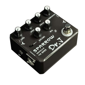 Dr. J D53 Sparrow Drive & DI  Effects Pedal for Bass Guitar - True Bypass