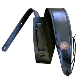 853 Artist High Quality Leather Guitar Strap Black
