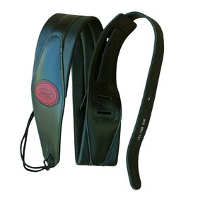 863 Leather Guitar Strap Black