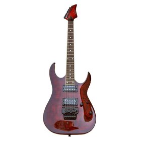 AG50FMRDS Flamed Maple Red Electric Guitar w/ Floating Tremolo