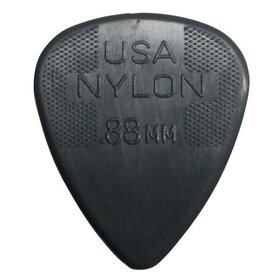 JD44R0.88 Dunlop Nylon Standard Guitar Pick - Dark Grey 0.88mm 1 Piece