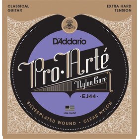 EJ44 D'Addario EJ44 Pro Arte Strings Clr/Sliver X-Hard