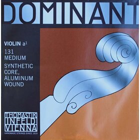DT131 Dominant Thomastik 131 Violin String Medium 4/4 DT, Single A String